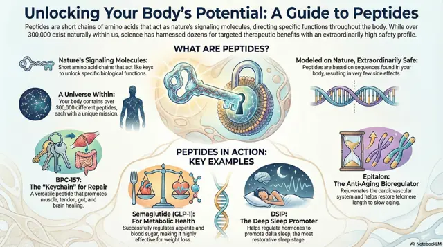 Infographic: What are peptides?